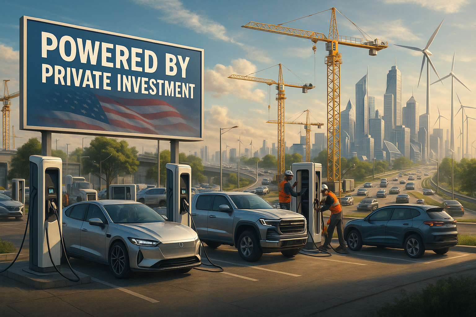 The Critical Role of Private Investment in US EV Charging Infrastructure: A 2025 Perspective